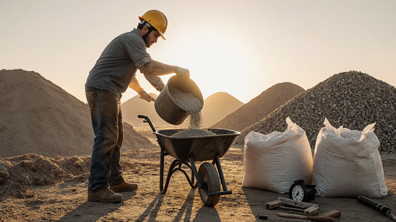 Сколько нужно материалов на 1 куб бетона: точный расчет по пропорциям