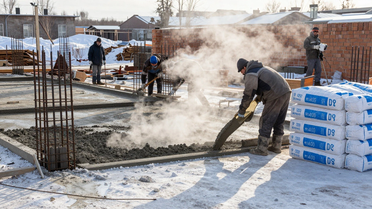 Для чего используют цемент М400: основные области применения в строительстве