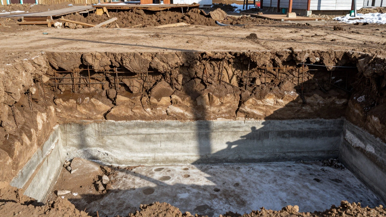 Какого размера должен быть фундамент для дома: расчет по типу грунта и нагрузке