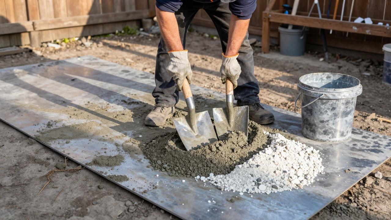 Как приготовить бетонную смесь вручную: пошаговая инструкция для фундамента и стяжки