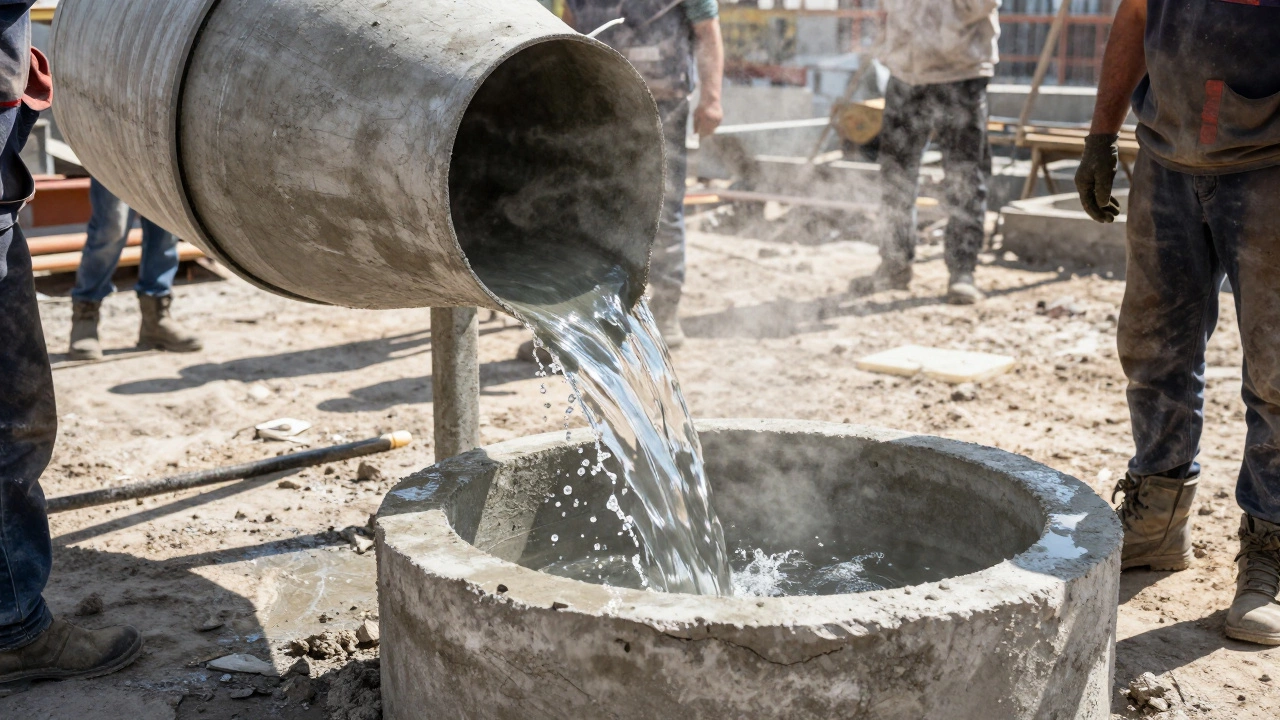 Почему нельзя добавлять воду в бетон? Опасные последствия и правильные решения