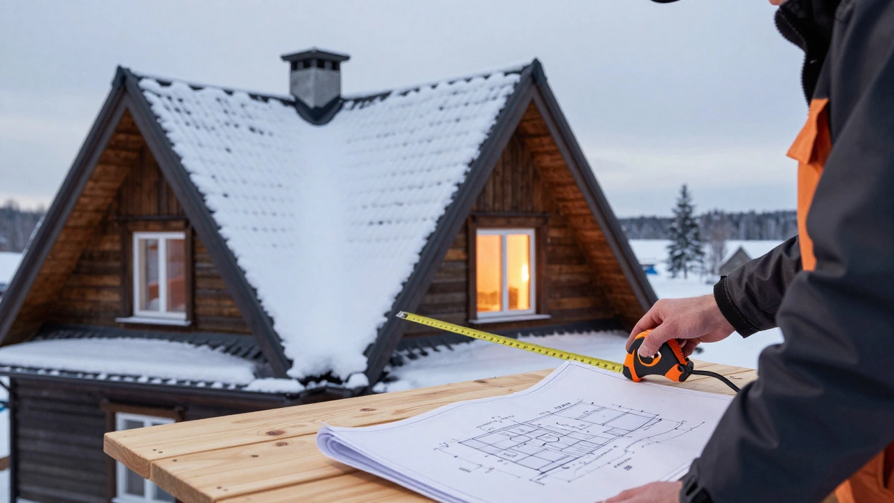 Как посчитать площадь покрытия кровли: простой способ для дома