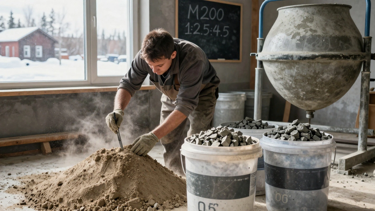 Как рассчитать песок и щебень для бетона: точная формула на практике